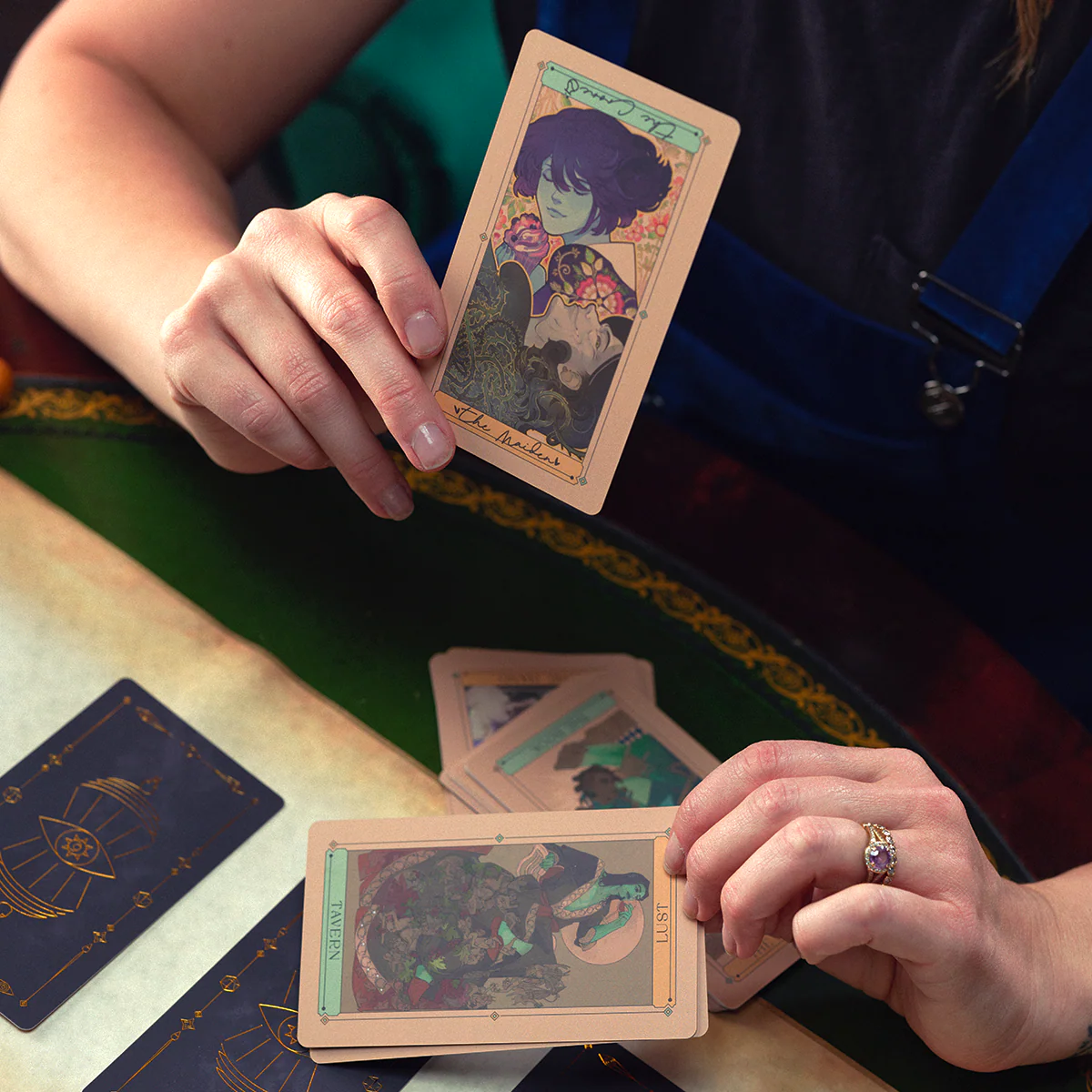 Mollymauk Tealeaf (and Jester Lavorre) Oracle of the Moon Deck - Image 11